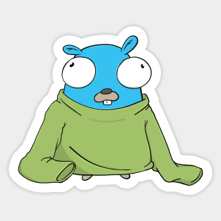 Sweater Gopher Sticker